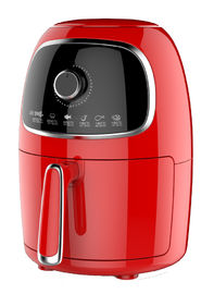 Profesjonalna kompaktowa frytkownica powietrza Czerwony kolor Tworzywo sztuczne Rozmiar W200 * D258 * H280mm